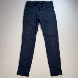 DU/ER N2X Jogger Pants Men's 31x32 Navy Slim Fit Tapered Stretch Drawstring DUER